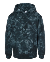 Load image into Gallery viewer, Independent Trading Co. PRM1500TD — Youth Midweight Tie-Dyed Hooded Sweatshirt
