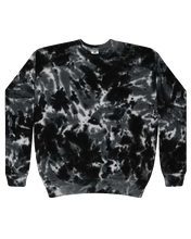 Load image into Gallery viewer, Colortone 8100 — Unisex Tie-Dyed Fleece Crewneck Sweatshirt
