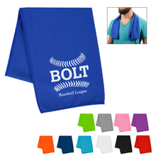 Load image into Gallery viewer, RECYCLED PET COOLING SPORT TOWEL
