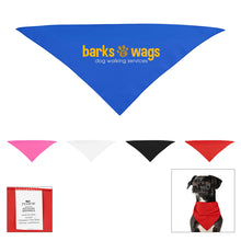 Load image into Gallery viewer, Small Triangle rPET Pet Bandana
