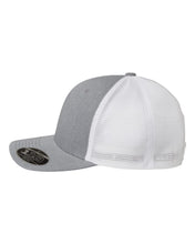 Load image into Gallery viewer, QHST Heather Grey/White Mesh-Back Cap
