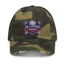Load image into Gallery viewer, Distressed Baseball Cap with Team Logo
