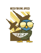 Load image into Gallery viewer, Alderwood Need for Owl Speed - Top Owl T-Shirt
