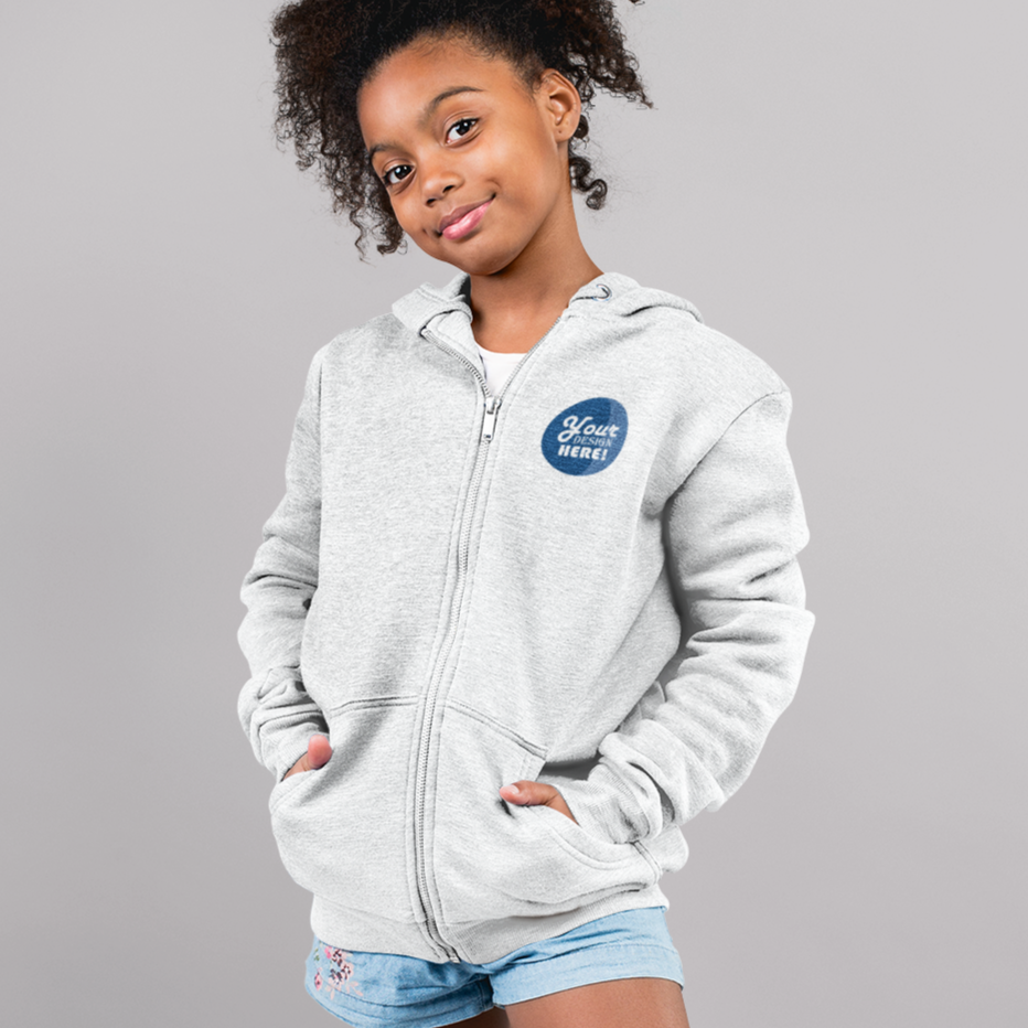 Hoodie with top own print